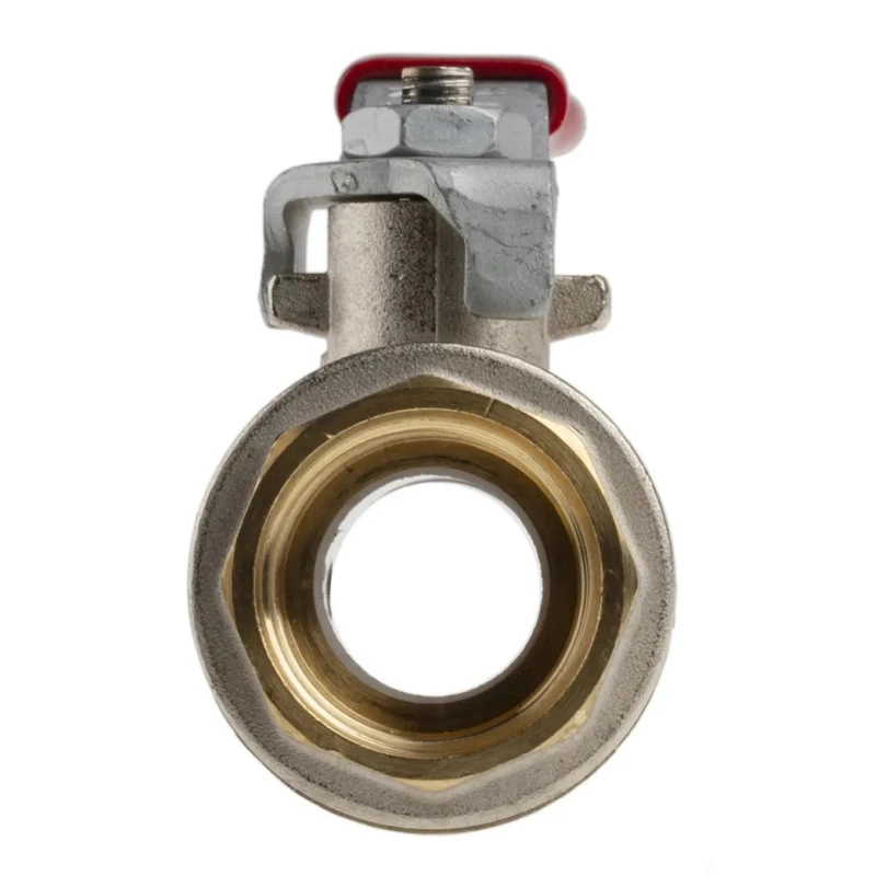 RS PRO Brass Threaded 2-Way Ball Valve 3/4 in BSPP, 40 bar, PVC Coated Steel Handle 733-5132