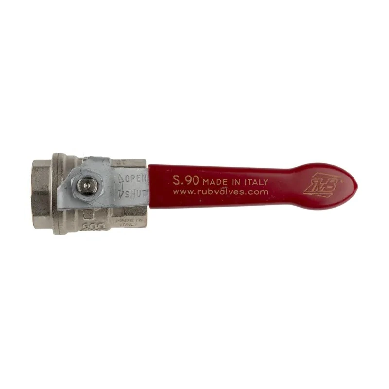 RS PRO Brass Threaded 2-Way Ball Valve 3/4 in BSPP, 40 bar, PVC Coated Steel Handle 733-5132