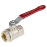 RS PRO Brass Threaded 2-Way BSPP Ball Valve 40 bar, Polyvinyl Chloride Coated Steel Handle 733-5139