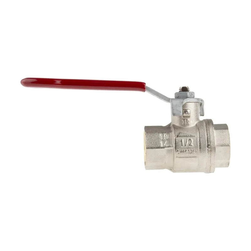 RS PRO Brass Threaded 2-Way BSPP Ball Valve 40 bar, Polyvinyl Chloride Coated Steel Handle 733-5139