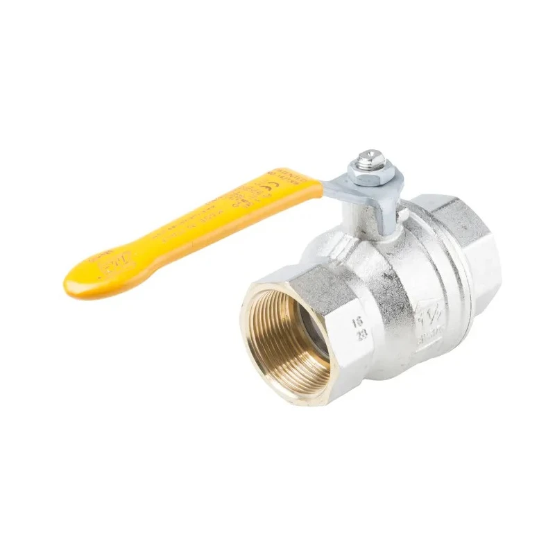 RS PRO Brass Threaded Ball Valve BSPP 1-1/2 inch, 40 bar Pressure, PVC Coated Steel Handle 733-5173
