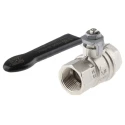 RS PRO Nickel Plated Brass Threaded Ball Valve BSPP 2 in Port Size 40 Bar Pressure 170°C Maximum Operating 733-5189