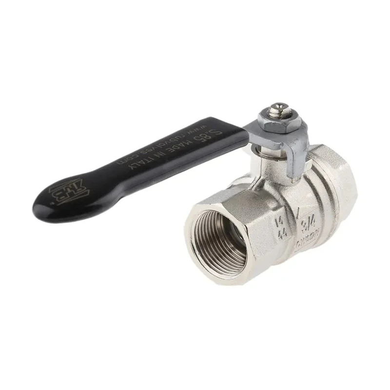 RS PRO Nickel Plated Brass Threaded Ball Valve BSPP 2 in Port Size 40 Bar Pressure 170°C Maximum Operating 733-5189