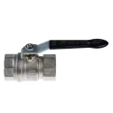 RS PRO Nickel Plated Brass Threaded 2-Way Ball Valve BSPP 1 in 40 bar 150°C 733-5182