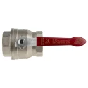 RS PRO Brass Threaded 2-Way BSPP Ball Valve 2 in, Full Port, 40 bar Maximum Pressure 733-5142