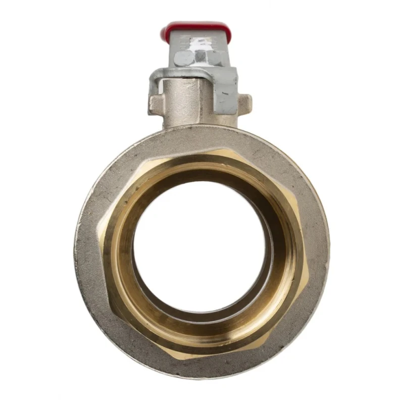 RS PRO Brass Threaded 2-Way BSPP Ball Valve 2 in, Full Port, 40 bar Maximum Pressure 733-5142