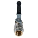 RS PRO Brass Threaded 2-Way BSPP Ball Valve, Manual Lever, 1/2 in, 40 bar, 170°C 733-5170