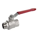 RS PRO Brass Threaded Ball Valve BSPP 1 1/4 Inch Male/Female Full Port 170°C 733-5243