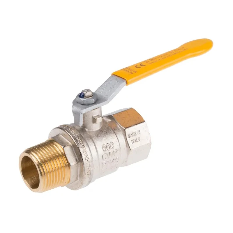 RS PRO Brass Threaded Full Port BSPP Ball Valve 1/4 to 4 in Operating Temperature -40°C to 170°C 733-5274