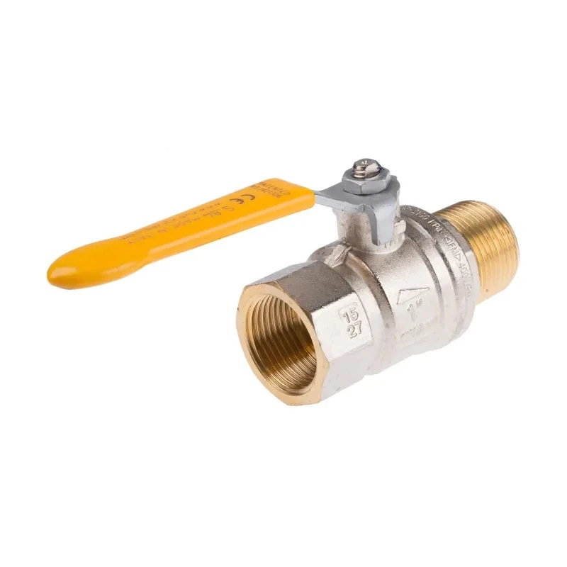 RS PRO Brass Threaded Full Port BSPP Ball Valve 1/4 to 4 in Operating Temperature -40°C to 170°C 733-5274