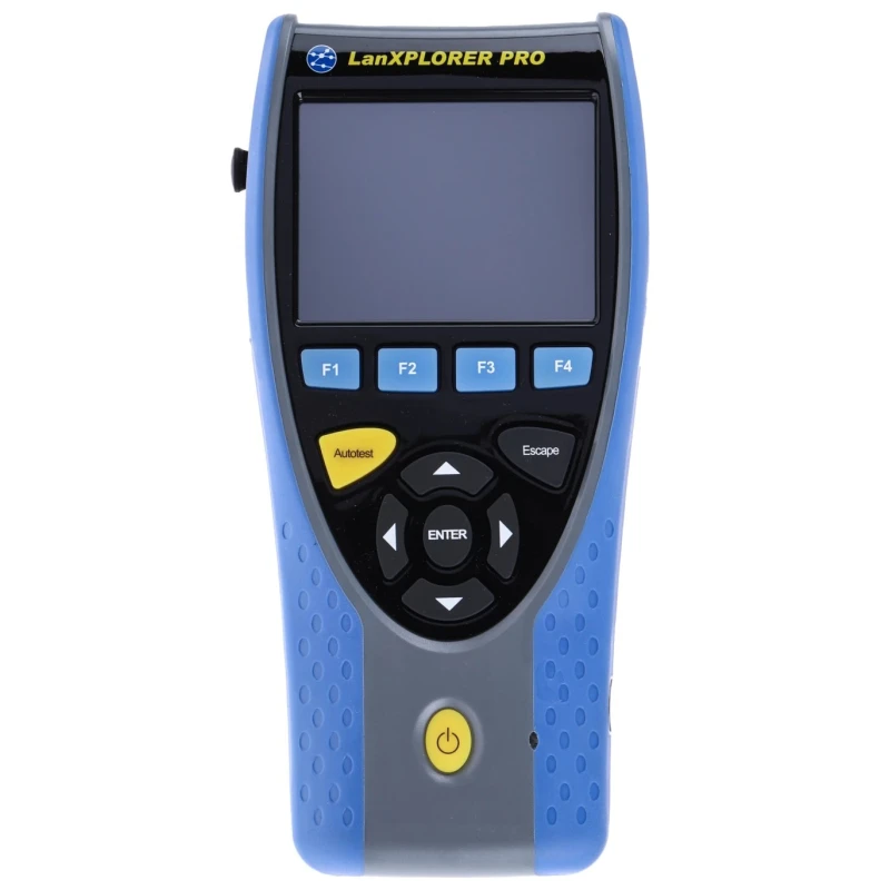 TREND Networks LanXPLORER PRO Premium Network Cable Tester with RJ45 Connector and NiMH Battery 