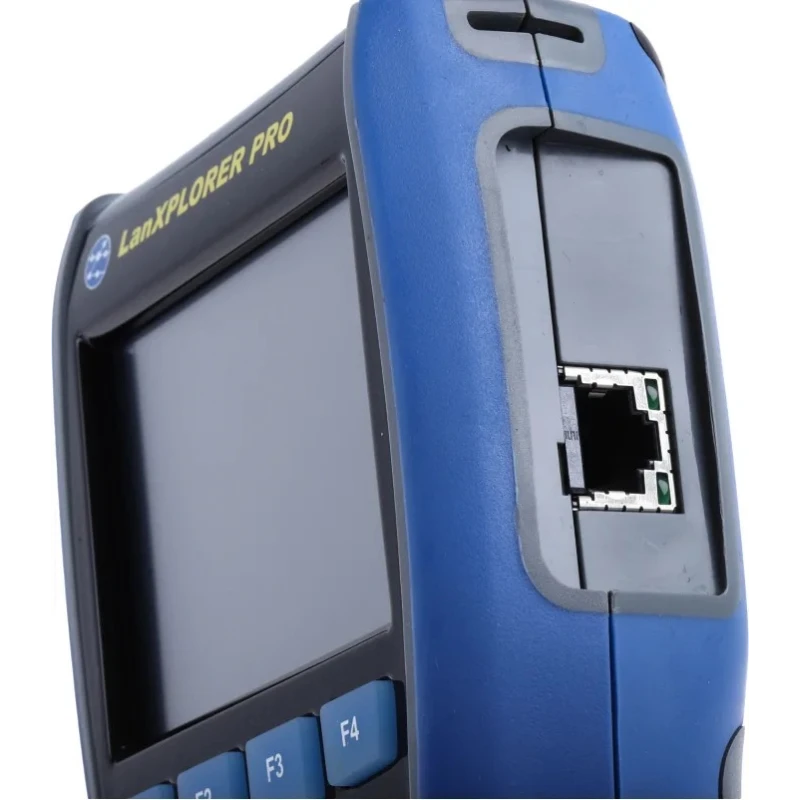 TREND Networks LanXPLORER PRO Premium Network Cable Tester with RJ45 Connector and NiMH Battery 