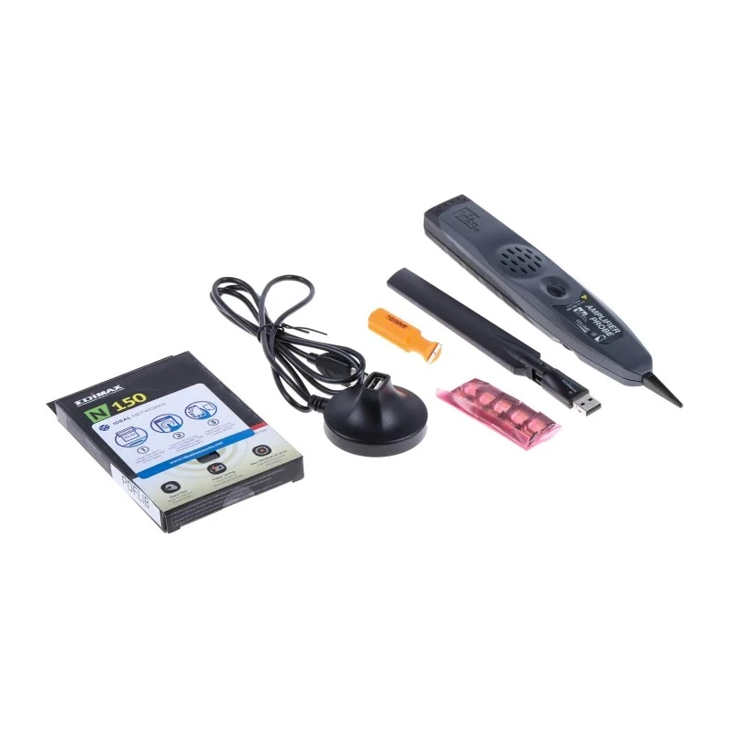 TREND Networks LanXPLORER PRO Premium Network Cable Tester with RJ45 Connector and NiMH Battery 