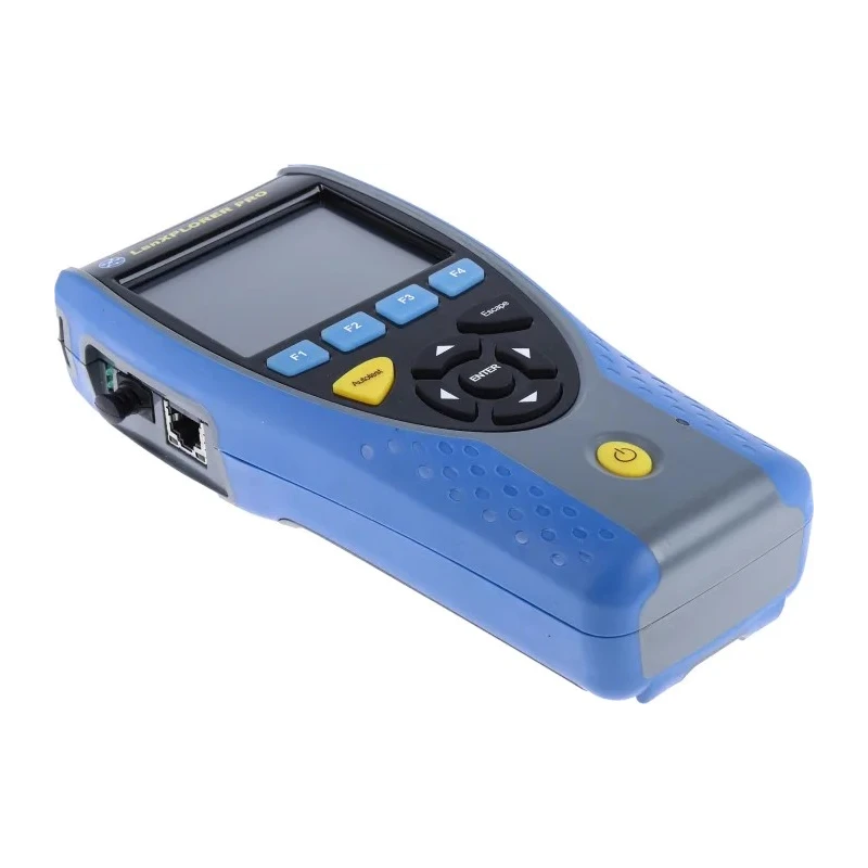 TREND Networks LanXPLORER PRO Premium Network Cable Tester with RJ45 Connector and NiMH Battery 