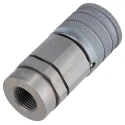RS PRO Carbon Steel Hydraulic Quick Connect Coupling Female G 3/8 in, 120 bar 733-5628
