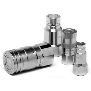 RS PRO Carbon Steel Hydraulic Quick Connect Coupling Male G 3/4 in, 250 bar 733-5634
