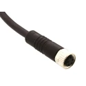 binder Sensor Actuator Cable Male 4 way M8 to Female 34 way M8, 5 m, 30V, IP67 IP65 Protection 79-3382-55-04