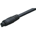 binder Sensor Actuator Cable Female 4 Way Snap-In Connector to Unterminated 2m PVC Jacket Black 77-7096-0000-10004-0200