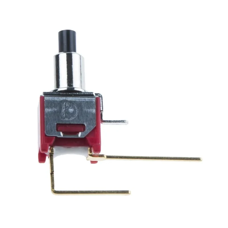 RS PRO Push Button Switch Momentary PCB SPST Red LED 20 V dc 125 V ac 734-6738