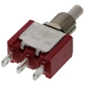 RS PRO Push Button Switch Momentary Panel Mount SPDT 6.35 mm Cutout White LED 28V dc 120V ac 734-6785