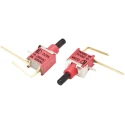 RS PRO Push Button Switch Momentary PCB SPST Red LED IP67 28 V DC 120 V AC 734-6823P