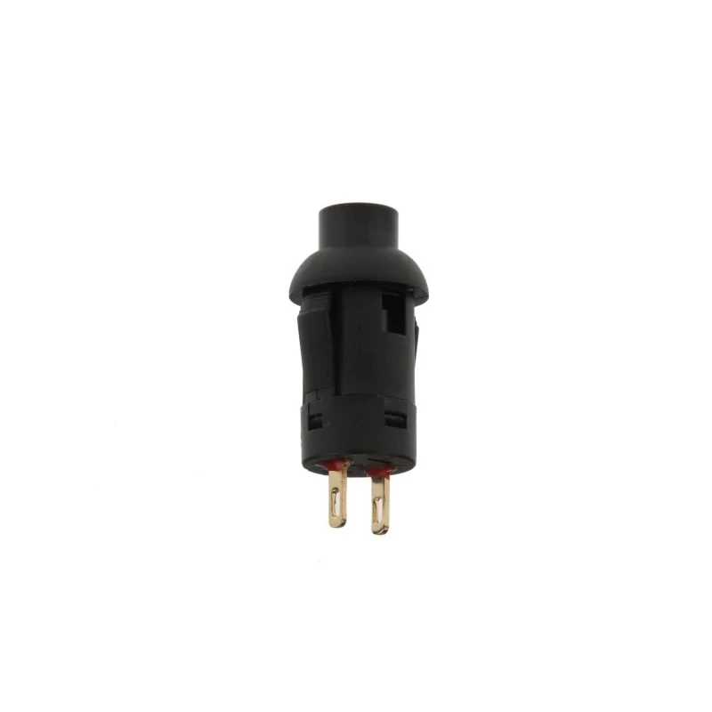 RS PRO Miniature Push Button Switch Momentary Panel Mount 8 mm Cutout SPST Black LED 30 V dc 734-6827