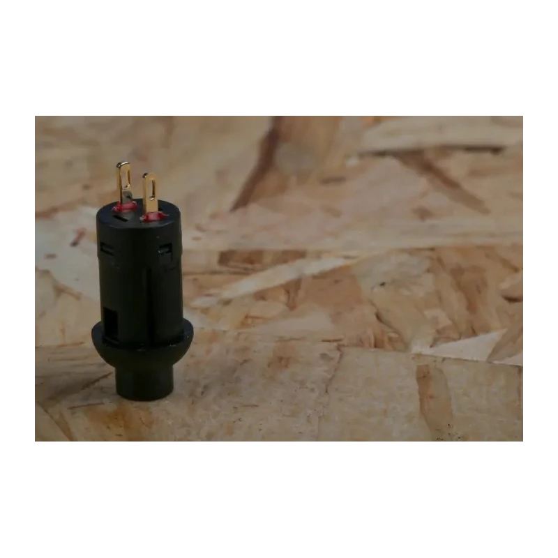 RS PRO Miniature Push Button Switch Momentary Panel Mount 8 mm Cutout SPST Black LED 30 V dc 734-6827