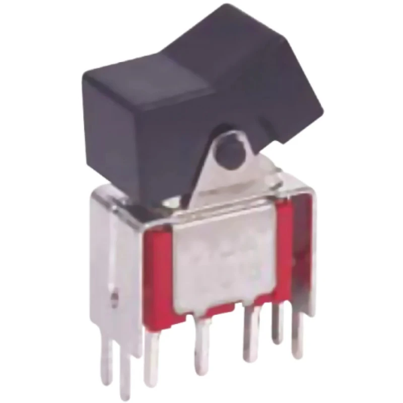 RS PRO Miniature SPDT On-On On-(On) Rocker Switch PCB, 5A, 28V DC, IP67 IP66, Diallyl Phthalate Housing 734-6842