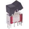 RS PRO Miniature SPDT On-On On-(On) Rocker Switch PCB, 5A, 28V DC, IP67 IP66, Diallyl Phthalate Housing 734-6842