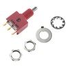 RS PRO Toggle Switch, PCB Mount, On-Off-On, SPDT, Solder Terminal, 12 V dc, 112 V ac, IP67 Sealed 734-6980