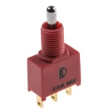 RS PRO Toggle Switch, PCB Mount, On-Off-On, SPDT, Solder Terminal, 12 V dc, 112 V ac, IP67 Sealed 734-6980