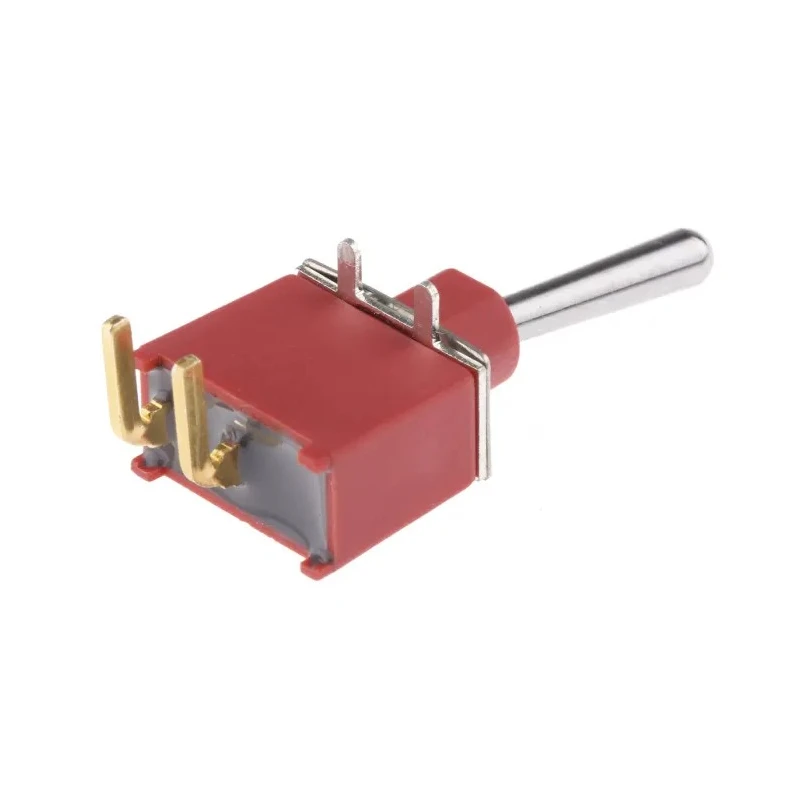 RS PRO Toggle Switch PCB Mount On-Off SPDT Through Hole Terminal 12V DC 112V AC 734-6990