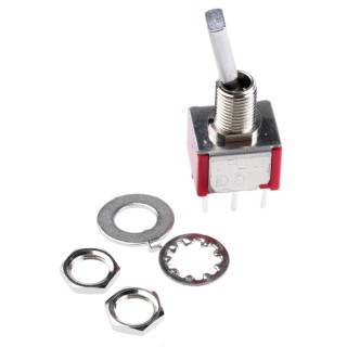 RS PRO Toggle Switch, PCB Mount, On-None-On, DPDT, Through Hole Terminal, 26 V dc, 112 V ac 734-7031