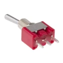 RS PRO Toggle Switch PCB Mount On-On SPDT Through Hole Terminal 12 V dc 112 V ac 734-7003