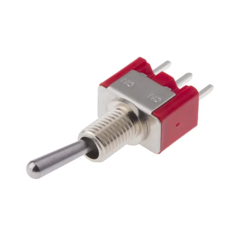 RS PRO Toggle Switch PCB Mount On-On SPDT Through Hole Terminal 12 V dc 112 V ac 734-7003