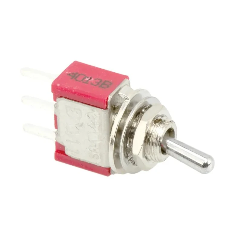 RS PRO Toggle Switch PCB Mount On-On SPDT Through Hole Terminal 26V DC 112V AC 1MS Series 734-7090