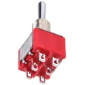 RS PRO Toggle Switch, Panel Mount, On-On-On DPDT, Solder Terminal, 26 V dc, 112 V ac 734-7050P