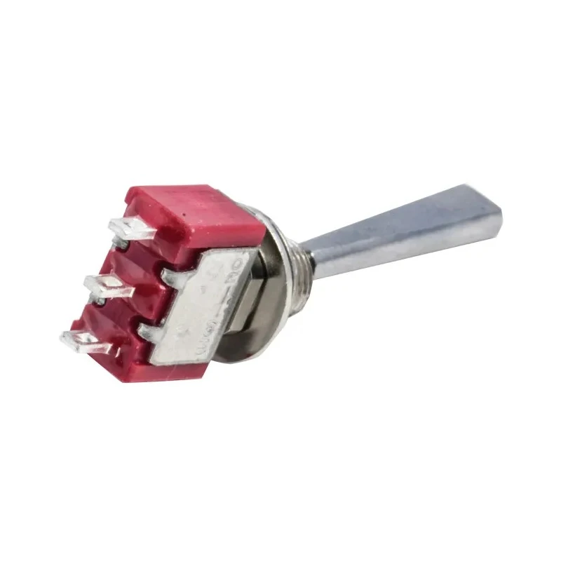 RS PRO Toggle Switch Panel Mount On-On SPDT Solder Terminal 28 V dc 112 V ac 734-7129P