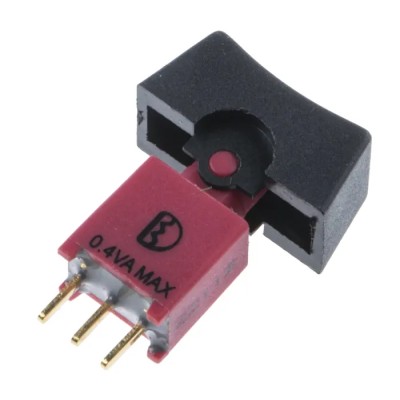 RS PRO SPDT On-Off-On (On)-Off-(On) Rocker Switch Panel Cutout 8.89x15.75 mm 400mA 20V DC 250V AC IP67 734-6883P