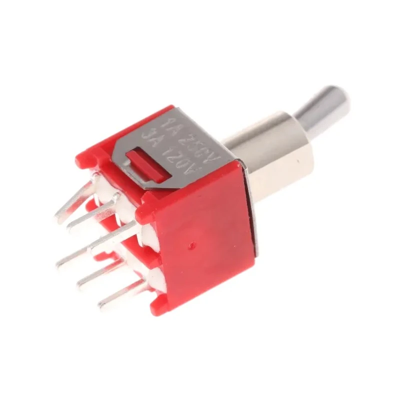 RS PRO Toggle Switch PCB Mount On-On DPDT Through Hole Terminal 15 V DC 240 V AC 734-7182