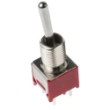 RS PRO Toggle Switch PCB Mount On-On DPDT Through Hole Terminal 15 V dc 240 V ac 734-7191