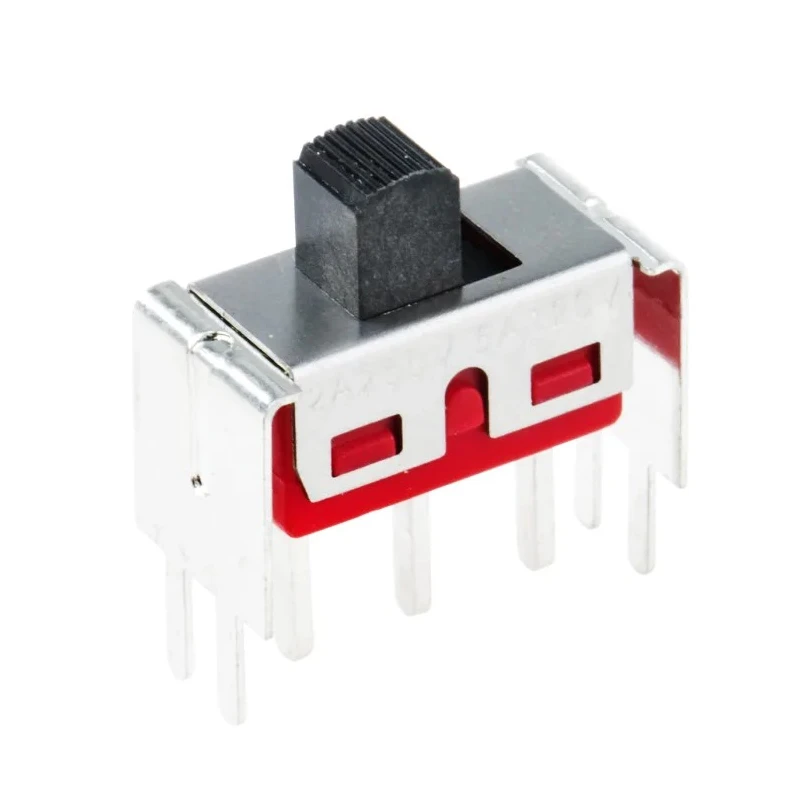 RS PRO PCB Slide Switch SPDT Latching 5A Nylon 250V AC, 28V DC 734-7303P