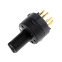 RS PRO Subminiature PCB Mount Rotary Switch On-Off-Off 0.5A 24Vdc 0.2A 48Vdc 3 Position 45° Steps 734-7369