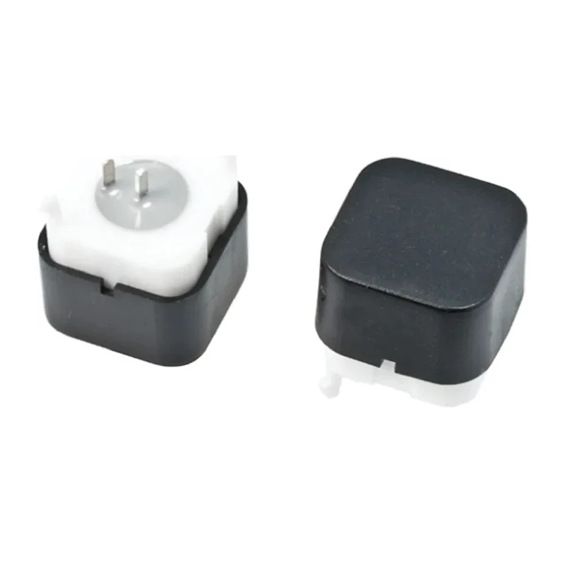 RS PRO Black Tactile Switch Cap 2 mm Actuator, SPST 30mA 28 V dc Surface Mount 734-7353P