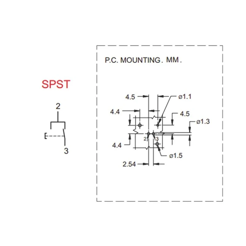 RS PRO Black Tactile Switch Cap 2 mm Actuator, SPST 30mA 28 V dc Surface Mount 734-7353P