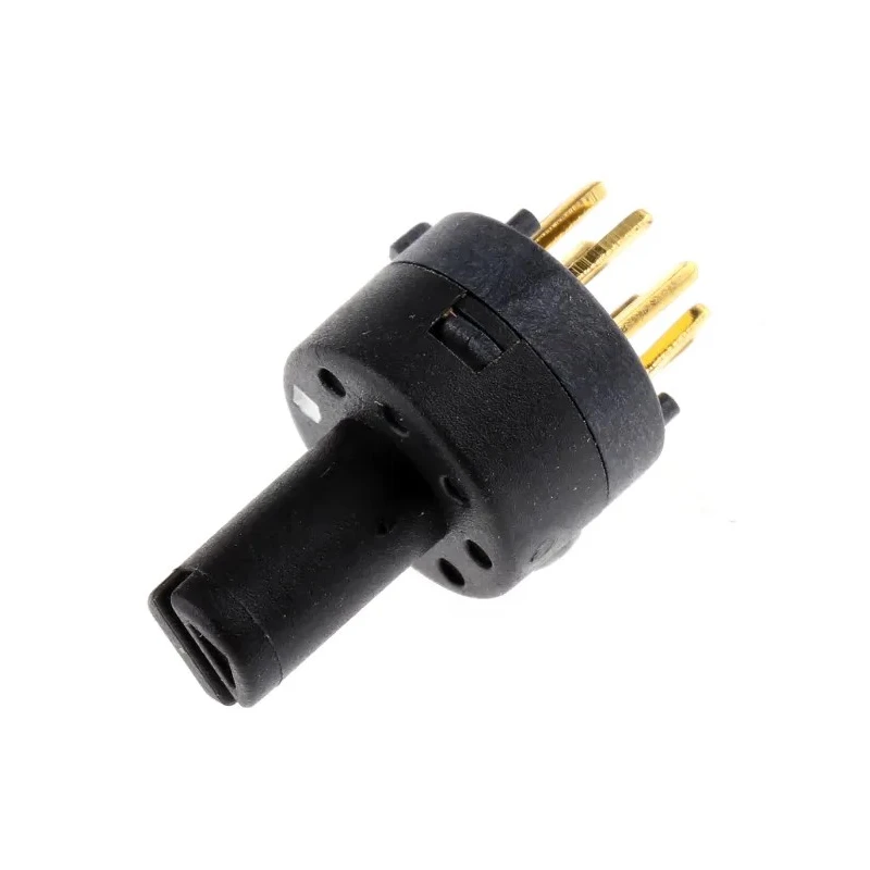 RS PRO Rotary Switch PCB Mount 3 Position On-Off-Off 0.5A 24Vdc 734-7369P
