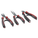 Facom 3-Piece Plier Set Combination Pliers Diagonal Cutters Half Round Long Nose MOD.CPEA0PB