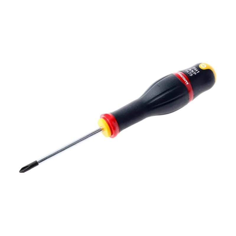 Facom Standard Philips Screwdriver PH1 Tip 75 mm Blade 184 mm Overall ATP1X75