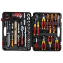 RS PRO 88 Piece VDE/1000V Approved Electrician Tool Kit with Case 734-8885
