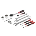 RS PRO 94 Piece Mechanical Tool Kit with Screwdrivers, Ratchet, Sockets, Precision Screwdrivers, Spanners, Bits in 734-8889